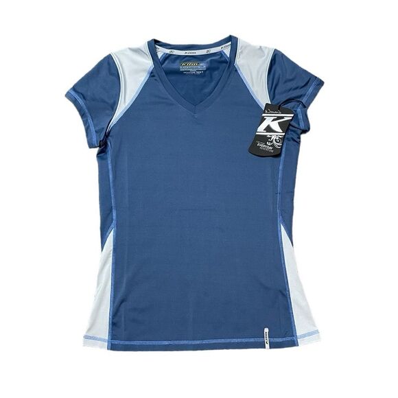 NWT KLIM Women's Advantage Tech T-Shirt Blue Size Small - Picture 1 of 7